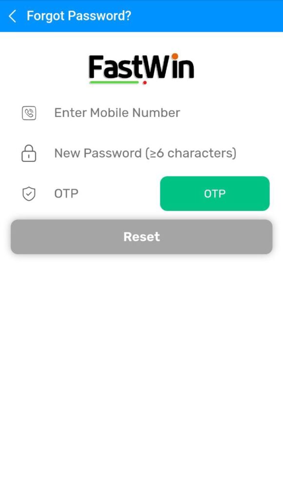 Fastwin Login